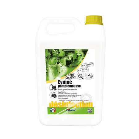 Image de EYMAC PAMPLEMOUSSE 5L - Nettoyant désinfectant surodorant
