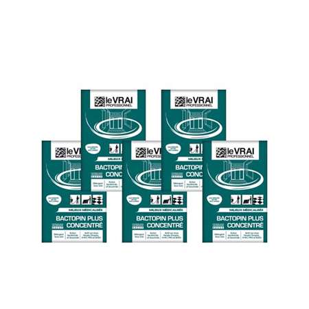 Image de BACTOPIN PLUS CONCENTRE 250x20ml - Désinfectant sol/surfaces