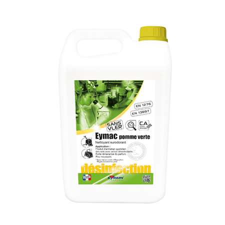 Image de EYMAC POMME 5L - Nettoyant désinfectant surodorant