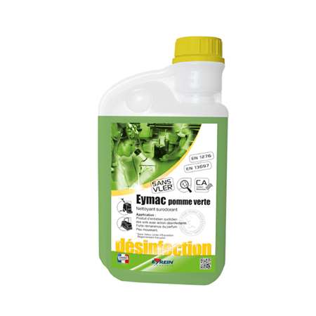 EYMAC POMME 1L DOS - Nettoyant désinfectant surodorant
