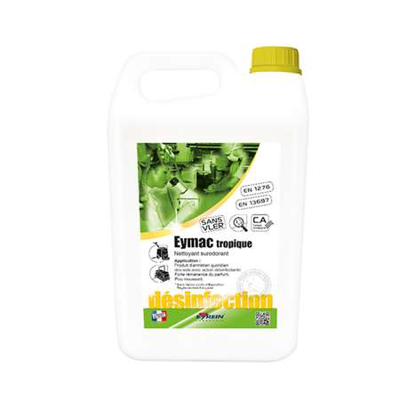 Image de EYMAC TROPIQUE 5L - Nettoyant désinfectant surodorant