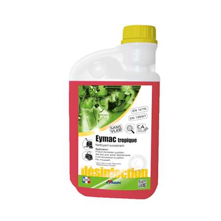Image de EYMAC TROPIQUE 1L DOS - Nettoyant désinfectant surodorant