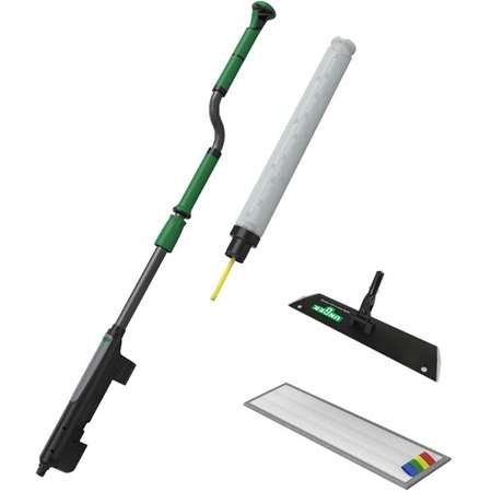 Image de ERGOCLEAN KIT BALAI EN S AVEC RESERVOIR + ARMATURE + FRANGE
