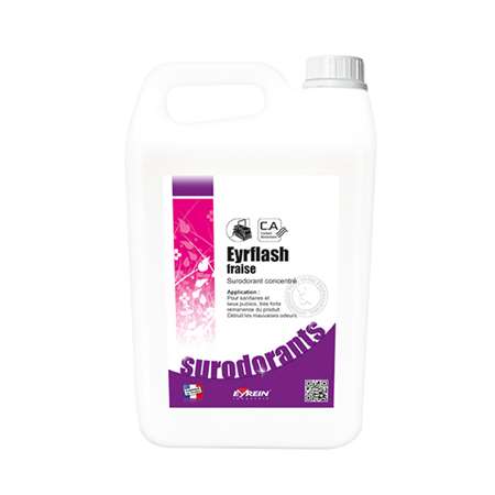 EYRFLASH FRAISE 5L - Surodorant concentré