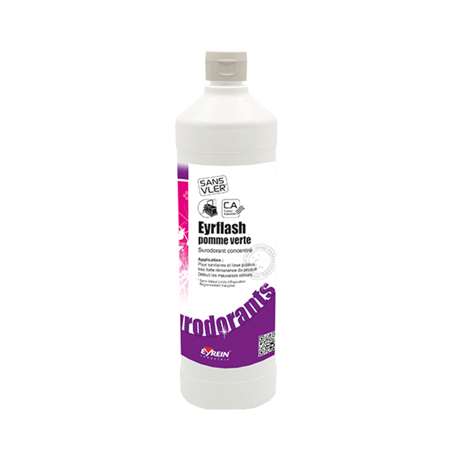 Image de EYRFLASH POMME VERTE 1L - Surodorant concentré