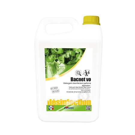 Image de BACNET VO 5L - Détergent désinfectant parfumé