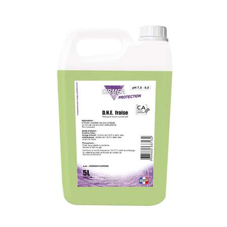 Image de DNE FRAISE 5L - Détergent neutre surodrorant (Orméa)