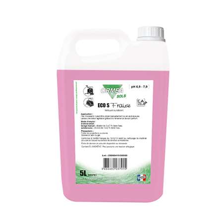 ECO S FRAISE 5L - Nettoyant surodorant neutre (Orméa)