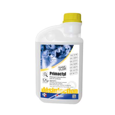 Image de PRIMACTYL 1L DOS - Détergent désinfectant sols et surfaces