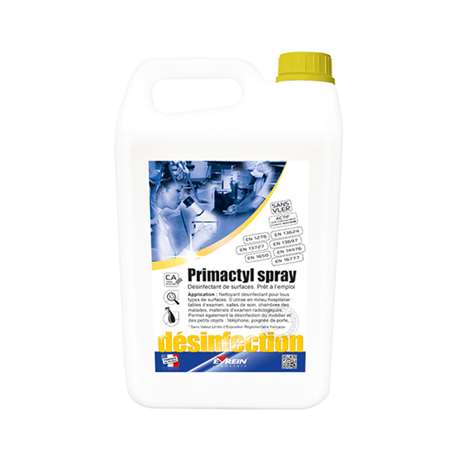 Image de PRIMACTYL SPRAY PAE 5L - Désinfectant de surfaces C.A.