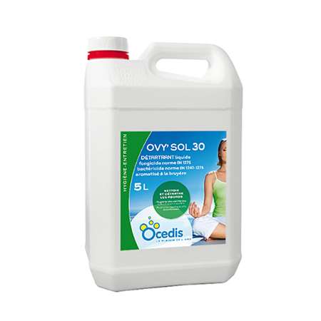 OVYSOL 30 10L - Nettoyant désinfectant 5 en 1