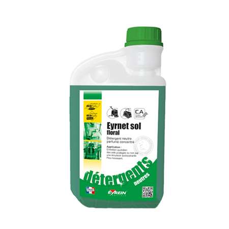 Image de EYRNET SOL FLORAL 1L DOS - Détergent neutre concentré