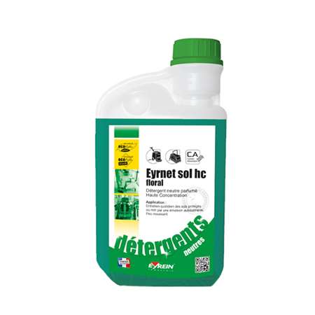 Image de EYRNET SOL HC FLORAL 1L DOS - Détergent neutre parfumé HC