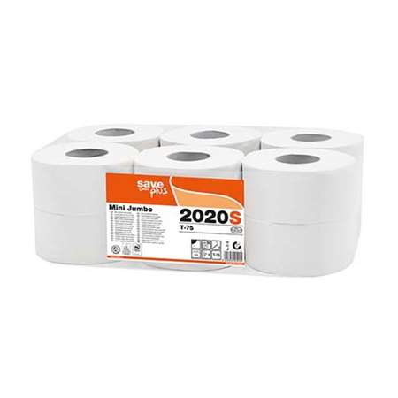 Image de PH WC RLX MINI JUMBO DECO BLANC 2 PLIS - PAR 12