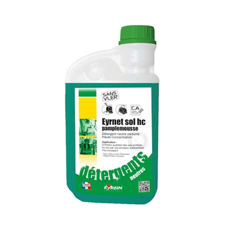 Image de EYRNET SOL HC PAMPLEMOUSSE 1L DOS - Détergent neutre parfum