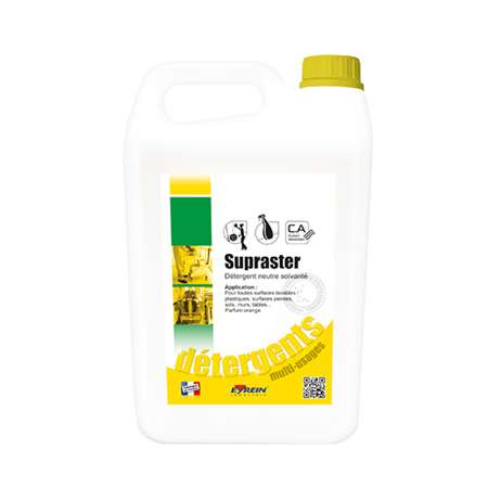Image de SUPRASTER 5L - Détergent neutre solvanté