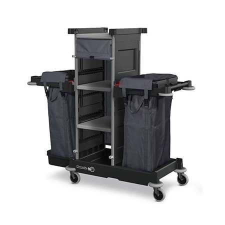 Image de CHARIOT HÔTELIER COMPACT+ 2 COLLECTEURS LINGE 100L NKS2Reflo