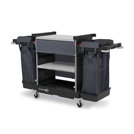 Image de CHARIOT HÔTELIER + 2 COLLECTEURS LINGE 100L NKT2LL Reflo