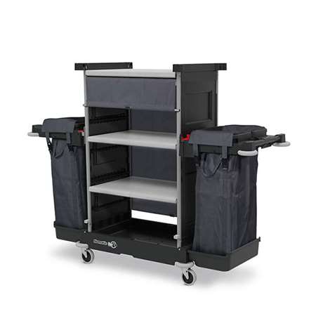 Image de CHARIOT HÔTELIER + 2 COLLECTEURS LINGE 100L NKT2 Reflo