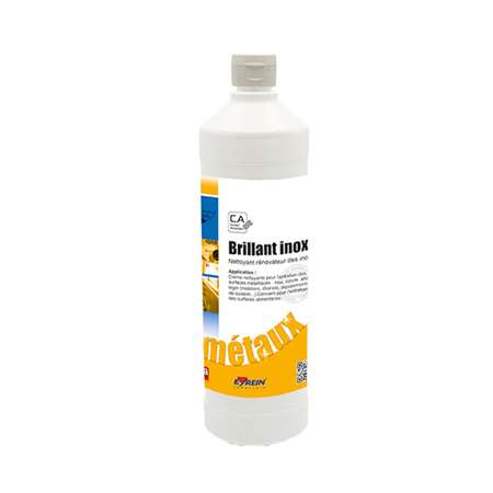 Image de BRILLANT INOX 1L - Nettoyant rénovateur des inox C.A.