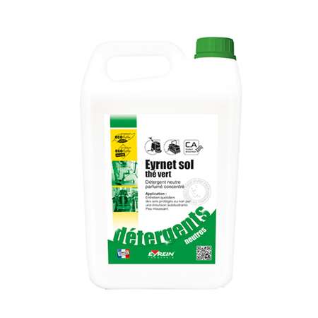 Image de EYRNET SOL THÉ VERT 5L - Détergent neutre concentré