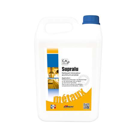 Image de SUPRALU 5L - Nettoyant rénovateur aluminium anodisé