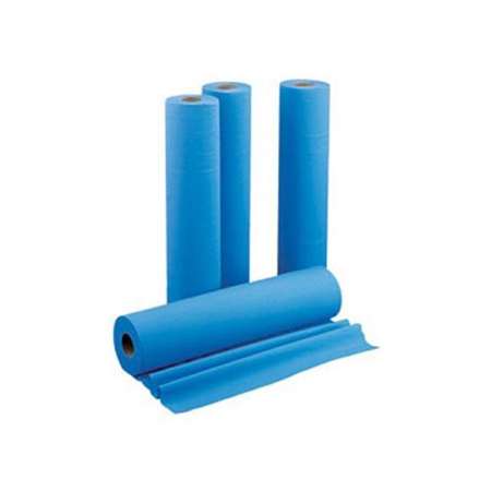 Image de DRAP EXAMEN BLEU PLASTIFIE 180F 50x38CM - PAR 6