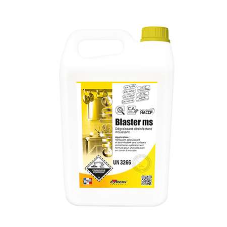 Image de BLASTER MS 5L - Dégraissant désinfectant moussant