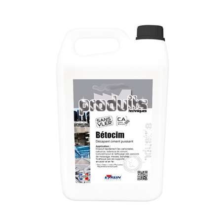 Image de BETOCIM 5L - Décapant ciment puissant