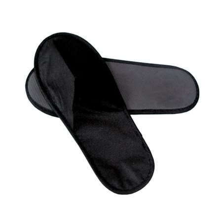 CHAUSSONS 28x11 CM NOIR SPUNBOND