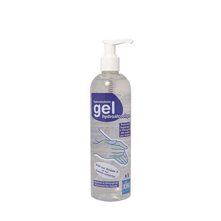 Image de GEL HYDROALCOOLIQUE 400ML + POMPE (king)