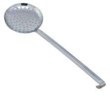 ECUMOIRE MONOBLOC Ø 14x38 CM ARGENTE INOX