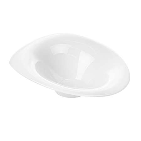 BOL BLANC PORCELAINE 26x21x7,2 CM Lot de 4