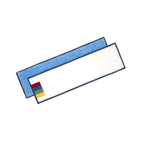 Image de FRANGE LAVAGE VELCRO 40CM MICROFIBRE BLEUE