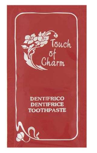 DENTIFRICE INDIVIDUEL 'TOUCH OF CHARM' Colis de 500