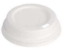 COUVERCLE POUR GOBELETS À CAFÉ 240 ML BLANC CELLULOSE