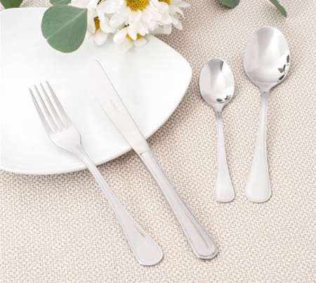 CUILLÈRE À CAFÉ 'SEVILLA' 13 CM ARGENTE ACIER - par 12