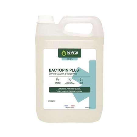 Image de BACTOPIN PLUS PAE 5L - Désinfectant surfaces