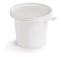 Image de POT DE CREME + COUVERCLE 250 ML - colis de 500