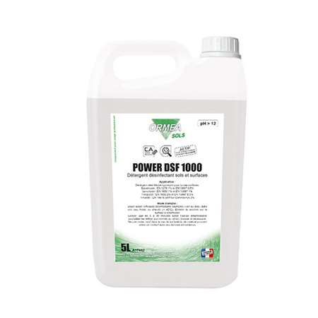 Image de POWER DSF 1000 5L - Détergent désinfectant sols et surfaces