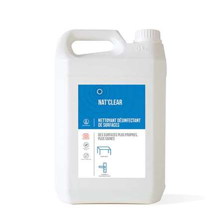 Image de NATCLEAR 5L - Nettoyant désinfectant multi-surfaces - PAR 2