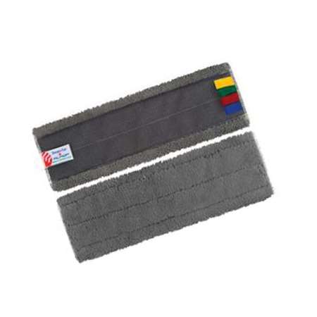 Image de FRANGE DEPOUSSIERAGE VELCRO MICRO 107CM VELOURS GRIS