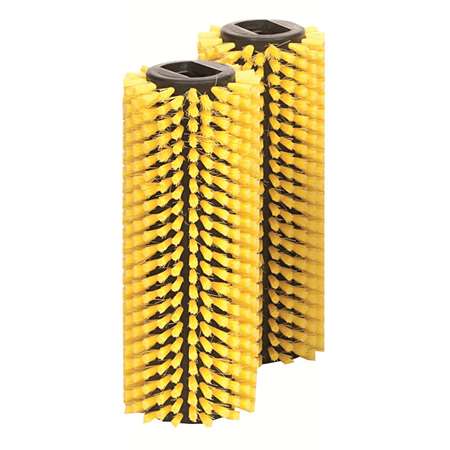 Image de BROSSE DUPLEX 340 JAUNE - tapis et moquette