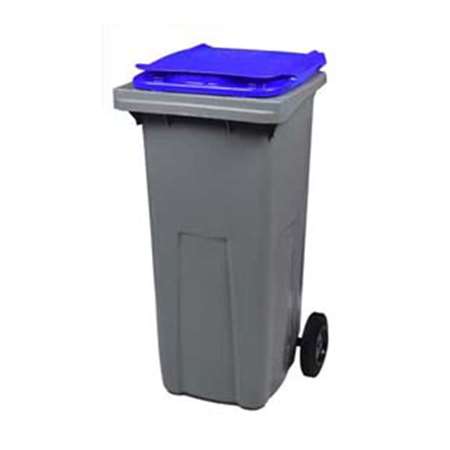 Image de CONTENEUR 240L GRIS/BLEU 2 ROUES