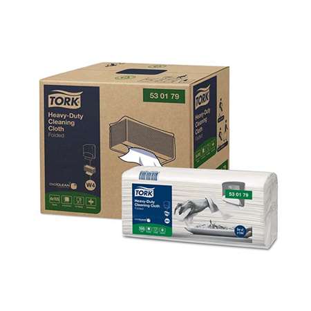 Image de CHIFFON NON TISSÉ MULTIUSAGES LARGE BLANC ULTRA x105 - PAR 4