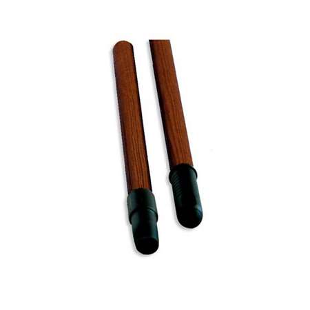 Image de MANCHE BOIS VERNIS 130CM À VIS