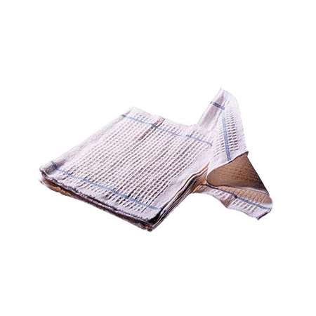 Image de LAVETTE COMPTOIR GAUFRÉE BLANCHE 30x70CM