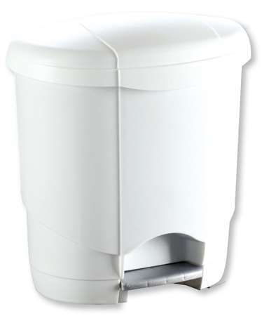 Image de POUBELLE A PEDALE 18L BLANC LOLLY
