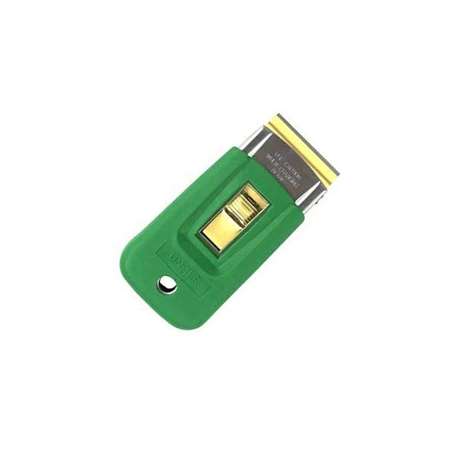 Image de GRATTOIR DE POCHE VITRE 4 CM VERT ERGOTEC