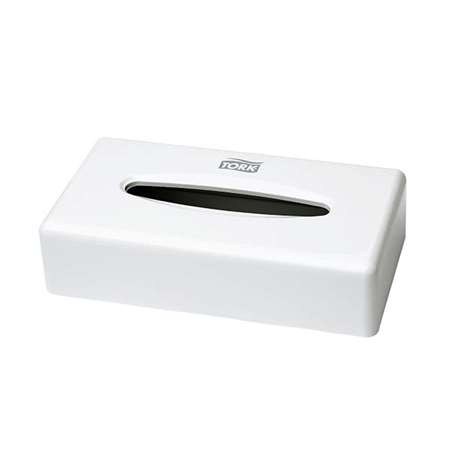 Image de DISTRIBUTEUR MOUCHOIR PLASTIQUE BLANC F1